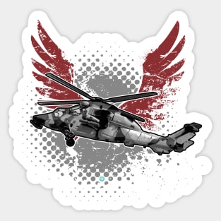 EC655 Tiger Helicopter Crew Gift Sticker